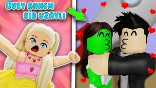  YENİ ÜVEY ANNEM BİR UZAYLI ! BABAMA BÜYÜ YAPTI ! | ROBLOX BROOKHAVEN HİKAYE ! 