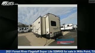 Beautiful 2021 Forest River Flagstaff Super Lite Travel Trailer RV For Sale in Wills Point, TX