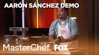 Aarón Demonstrates How To Make Sausage | Season 10 Ep. 19 | MASTERCHEF