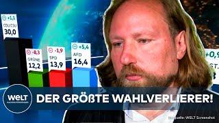 EUROPAWAHL-VERLIERER: Bei den Grünen ist die Verzweiflung ist groß - Brutaler Absturz!