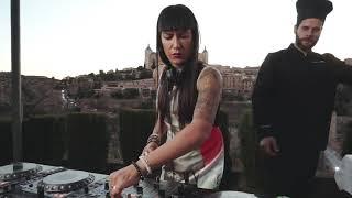 Cheflopez b2b Fatima Hajji at Castillo de San Servando, Toledo, Spain ‍‍