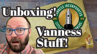 Unboxing from Vanness! Inks, Paper, and a Pen!