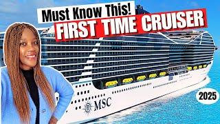 15 Things You NEED to Know BEFORE Going On Your First Cruise | (2025) | MSC Virtuosa Cruise