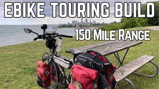 Long Distance E-Bike Touring Build | 150 Mile Range