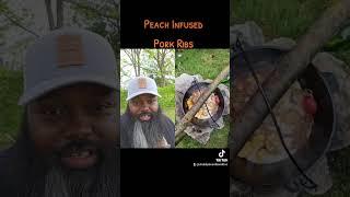 Peach Infused Pork Ribs.....yes please!!!