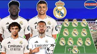 Real Madrid Predicted XI For Next Season  Real Madrid Transfers News 2025 