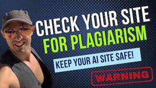 How To Check Your Website For Plagiarism