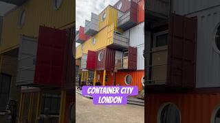 Would you stay in this Container City in London? | Unique things to see in London