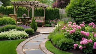 Simple Cottage Garden Ideas 2025 | Easy to Maintain Simple Backyard Gardens #garden #landscape