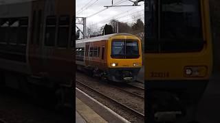 ex west midlands trains now northern trains class 323218 on 2H90 departing sandbach on the 03/03/25