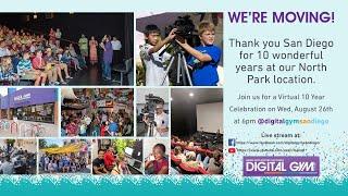 Digital Gym Cinema is MOVING Virtual Celebration!