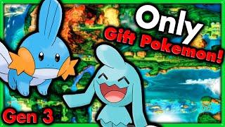 Can I Beat Pokemon Emerald with ONLY Gift Pokemon?  Pokemon Challenges ► NO ITEMS IN BATTLE