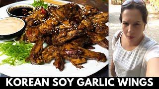 EASY Korean Soy Garlic Wings | Mouthwatering Dish in Minutes