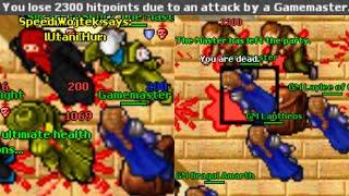 THE MOST POWERFUL CREATURE IN TIBIA HISTORY (Test Server 2008)