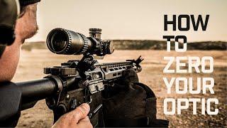 HOW TO ZERO YOUR OPTIC | MY ZERO PREFERENCE