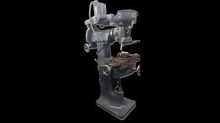 Интересный Британский фрезер с необычным механизмом  / Interesting British milling machine