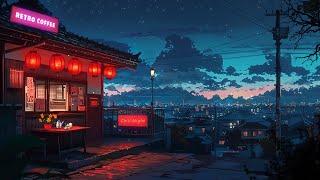 Cozy Cafe Lofi in Late Night Vibes ~ Lofi to Feel Peaceful and Motivated ~ Chill Japanese Lofi Mix