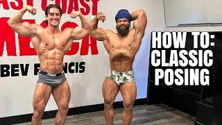 HOW TO: CLASSIC PHYSIQUE POSING W/ BIKI SINGH 