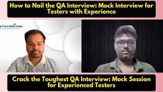 Automation Testing Mock Interview for Experienced | Complete Practical Interview on TestNG -Maven