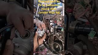 Hero glamour FI model gadi mein carburettor lagaya#palautotech #ranjitpal #youtubeshorts #automobile