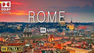 ROME 8K Video Ultra HD With Soft Piano Music - 60 FPS - 8K Nature Film