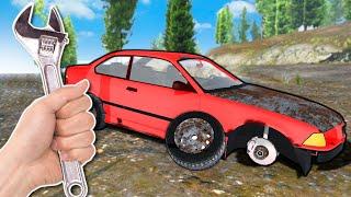 Fixing My Car in Mon Bazou! - Canadian My Summer Car