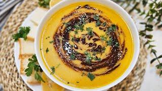 طرز تهیه سوپ عدس ترکی آسان،سالم و خوشمزه ،سوپ دال عدس ،سوپ عدس قرمز ، Turkish lentil soup