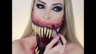 Awesome | perfect Halloween make up costume.