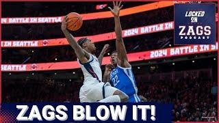 Gonzaga Bulldogs blow 16 point lead, fall to Kentucky in Battle in Seattle | What the heck happened?