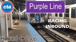 Let's Ride the Rail - CTA Purple Line Express from Howard to Loop