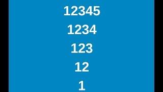 Write a java program to print pyramid pattern of numbers?