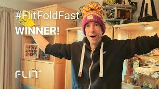 #FlitFoldFast competition | Watch the winning fastest recorded fold of the FLIT-16! 