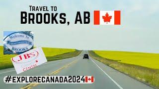 TRAVEL TO BROOKS, ALBERTA | CANADA | JBS Food Canada Inc.Plant | #jobfair #roadtrip #canada #alberta