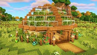 Minecraft | How to Build a Small Greenhouse