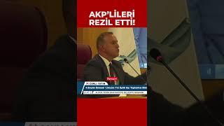 Sancaktepe Belediye Başkanı Alper Yeğin AKP'lileri rezil etti: Herkes duysun!