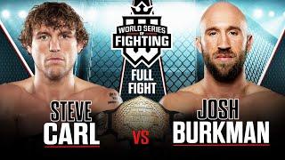 Steve Carl vs Josh Burkman (Welterweight Title Bout) | WSOF 6, 2013