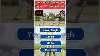 #Shorts - Fastest 50 in T20 International #Quiz #cricket #facts