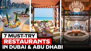 Find Out the 7 BEST Restaurants You MUST Eat at in Dubai THIS YEAR! | Best Restaurants in Dubai 2024