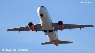 Plane Spotting Venice Airport [VCE] | Great airplanes landing and take offs compilation