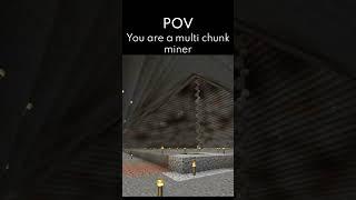 Lore of a multi chunk miner part 157 #minecraft #lore