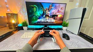 Fortnite On PlayStation DualSense Edge (Unboxing + 120FPS Gameplay)