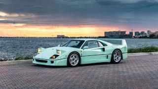 The One and Only “Minty Forty” Ferrari F40