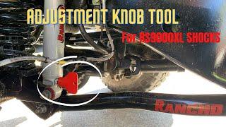 Rancho RS9000XL Shocks | Adjustment Tool