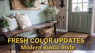 Modern Rustic Style: 5 Color Trends You’ll Love in 2025