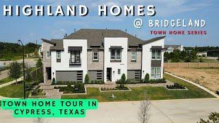 Town Homes in Bridgeland Central! | Cypress, Texas | Highland Homes | Model Home Tour