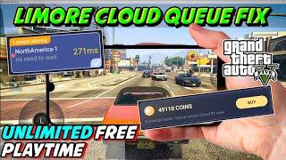 Finally Limore Queue Fixed Play Unlimited Time | Cloud Gaming App To Play Gta V In Mobile