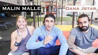 Street workout training - Trying out Battles with Malin Malle and Dana jstar