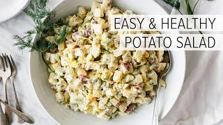 BEST POTATO SALAD RECIPE | how to make potato salad easy, healthy and delicious!