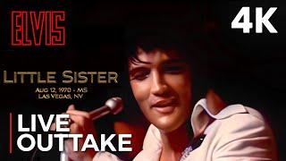 Little Sister/Get Back | Elvis Presley 4K (Live Music Video) Outtake - That's The Way It Is 1970