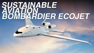 The Future of Aviation with Bombardier’s New EcoJet Blended Wing Body | Industry News